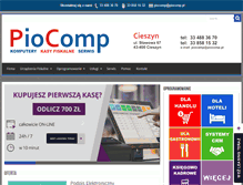 Tablet Screenshot of piocomp.pl